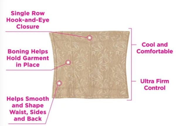 Flexees #6868 Waist Cincher Waist Trainer - Image 15