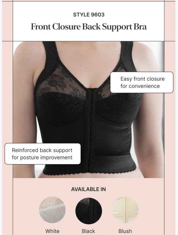 Cortland Intimates/Venus #9603 Longline Posture Bra - Image 2