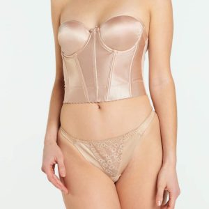 Va Bien #506 Backless Strapless Longline 