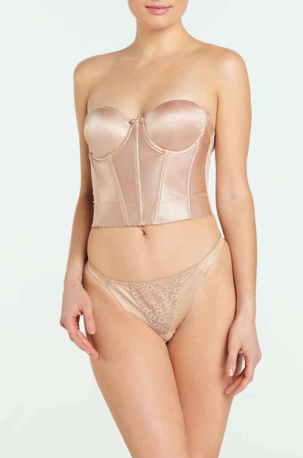 Va Bien #506 Backless Strapless Longline - Image 2