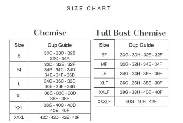 Montelle #9394 Bust Support Chemise - Image 5