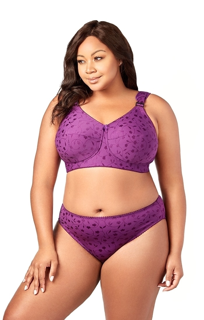 Elila 1505 NudeFull Coverage Softcup Large Cup Bra ~ Sizes 36F