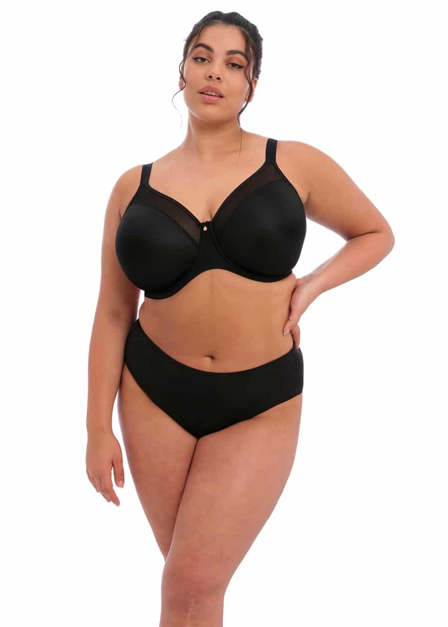Elomi Women's Plus Size Smooth Underwire Molded Bra, black, 44F : Buy  Online at Best Price in KSA - Souq is now : Fashion