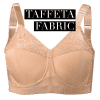Kaye Larcky - 4002 Mighty Minimizer Bra, Lace Bra for Daily Wear,  Figure-Hugging Padded Bra for Smaller Appearance, Minimizer Full Coverage  Bra Nude, Nude, 36-38 : : Clothing, Shoes & Accessories