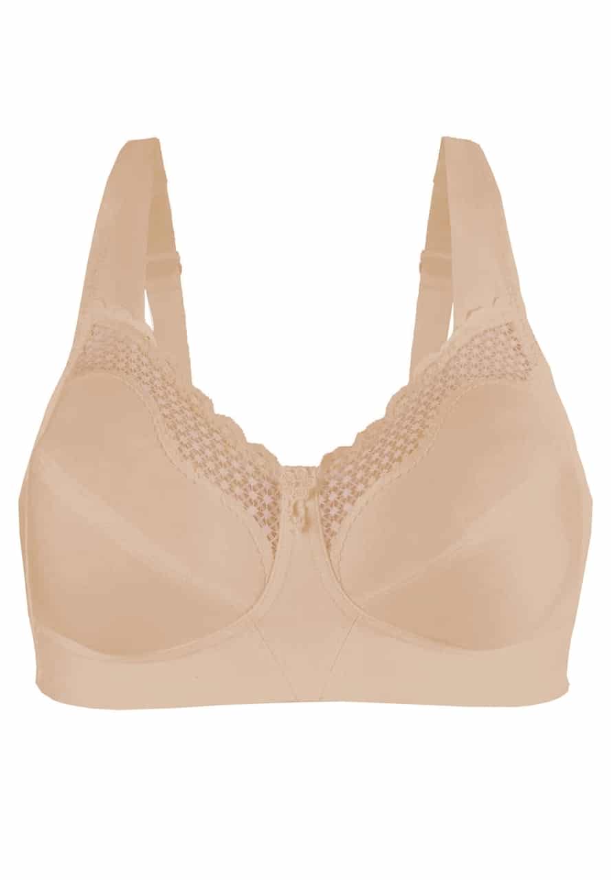 Exquisite Form® Fully® Cotton Soft Cup Bra With Lace - No. 5100535