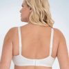 Leading Lady Women's Plus-Size Latex Free Cotton Bra, White, 34A at   Women's Clothing store: Bras