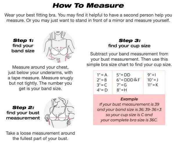 How To Measure Bra Sizes Correctly - Video Instructions
