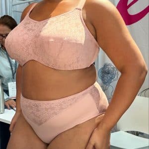 Elila #2101 Stretch Lace Overlay Microfiber Underwire Bra