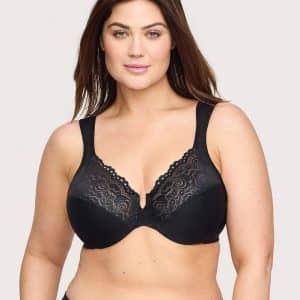 Glamorise #1240 WonderWire Lace Underwire Bra