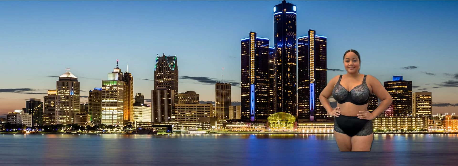 detroit skyline